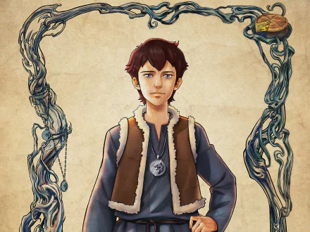 movie The Witcher: Nightmare of the Wolf HD Desktop Wallpaper | Background Image