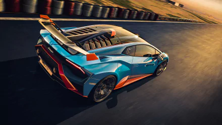 supercar vehicle Lamborghini Huracán STO HD Desktop Wallpaper | Background Image