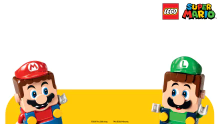 Luigi Mario lego video game Lego Super Mario HD Desktop Wallpaper | Background Image
