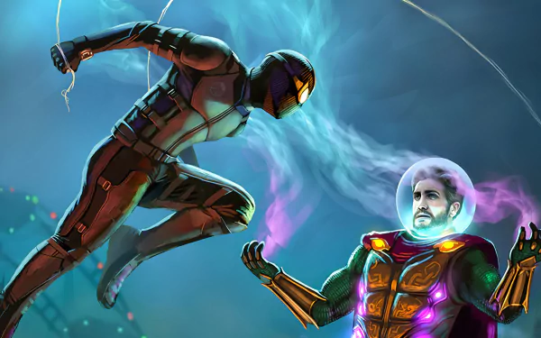 superhero Mysterio (Marvel Comics) spider man movie Spider-Man: Far From Home HD Desktop Wallpaper | Background Image