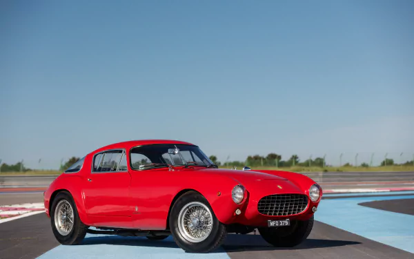  Red 1955 Ferrari 250 Europa GT Berlinetta Competizione