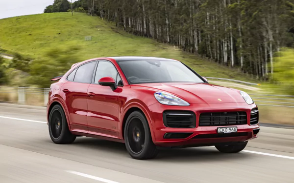  Red Porsche Cayenne GTS Coupé