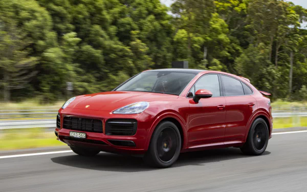  Red Porsche Cayenne GTS Coupé