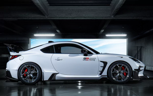  White Toyota GR 86 GR Parts Concept