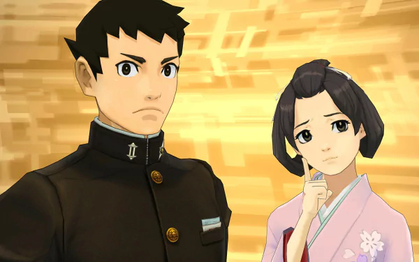 video game The Great Ace Attorney Chronicles HD Desktop Wallpaper | Background Image