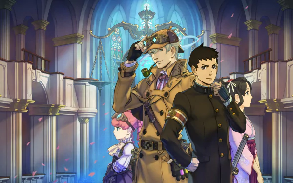 video game The Great Ace Attorney Chronicles HD Desktop Wallpaper | Background Image