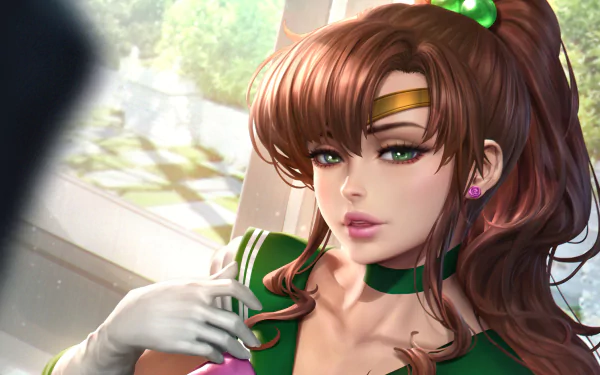 Makoto Kino Sailor Jupiter Anime Sailor Moon HD Desktop Wallpaper | Background Image