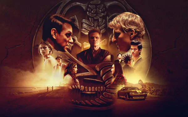 William Zabka Johnny Lawrence Ralph Macchio Daniel LaRusso TV Show Cobra Kai HD Desktop Wallpaper | Background Image