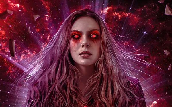 Scarlet Witch TV Show WandaVision HD Desktop Wallpaper | Background Image