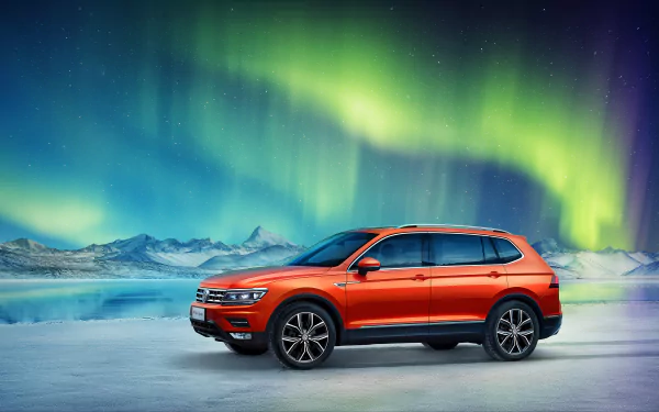 SUV vehicle Volkswagen Tiguan L HD Desktop Wallpaper | Background Image