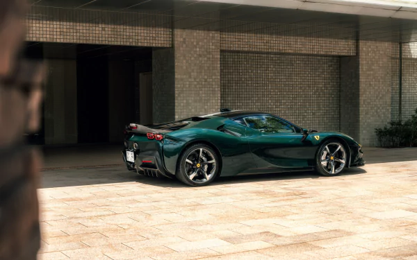  Green Ferrari SF90 Stradale Assetto Fiorano (F173)