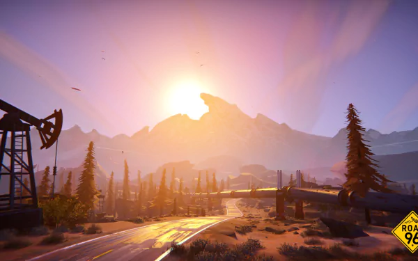 video game Road 96 HD Desktop Wallpaper | Background Image