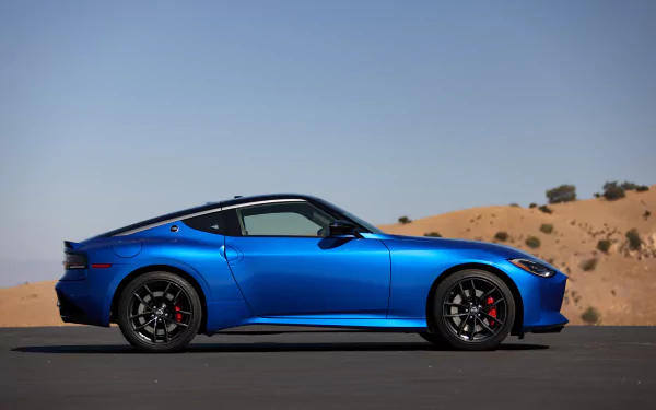  2023 Blue Nissan Z Performance