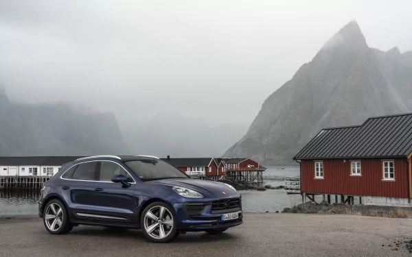  Blue Porsche Macan (95B)