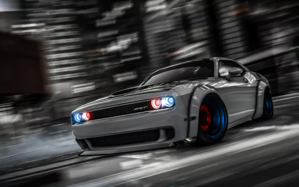Dodge Challenger SRT video game Grand Theft Auto V HD Desktop Wallpaper | Background Image
