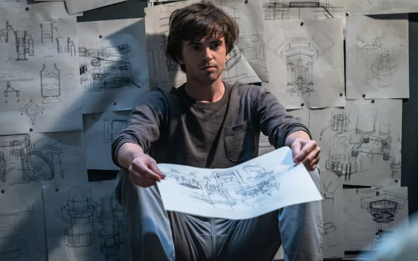 Freddie Highmore movie The Vault (2021) HD Desktop Wallpaper | Background Image