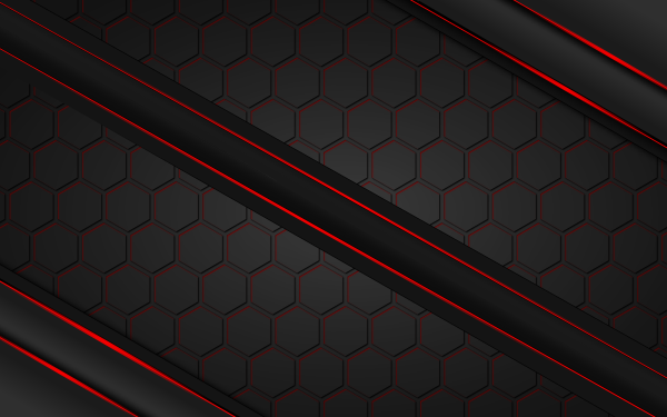 Abstract Hexagon Red HD Wallpaper | Background Image