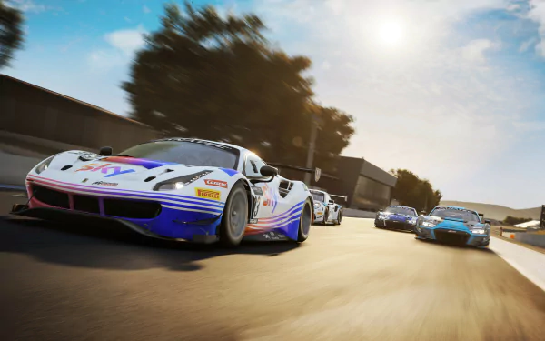 video game Assetto Corsa Competizione HD Desktop Wallpaper | Background Image