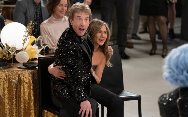 Martin Short Jennifer Aniston TV Show The Morning Show HD Desktop Wallpaper | Background Image