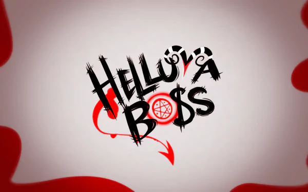 logo TV Show helluva boss HD Desktop Wallpaper | Background Image