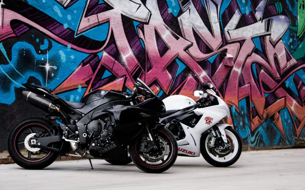 Yamaha Suzuki vehicle motorcycle HD Desktop Wallpaper | Background Image