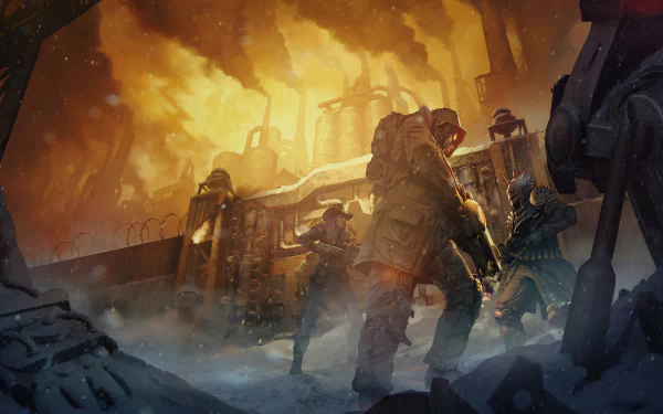 Wasteland 3: The Battle Of Steeltown 4k Wallpapers