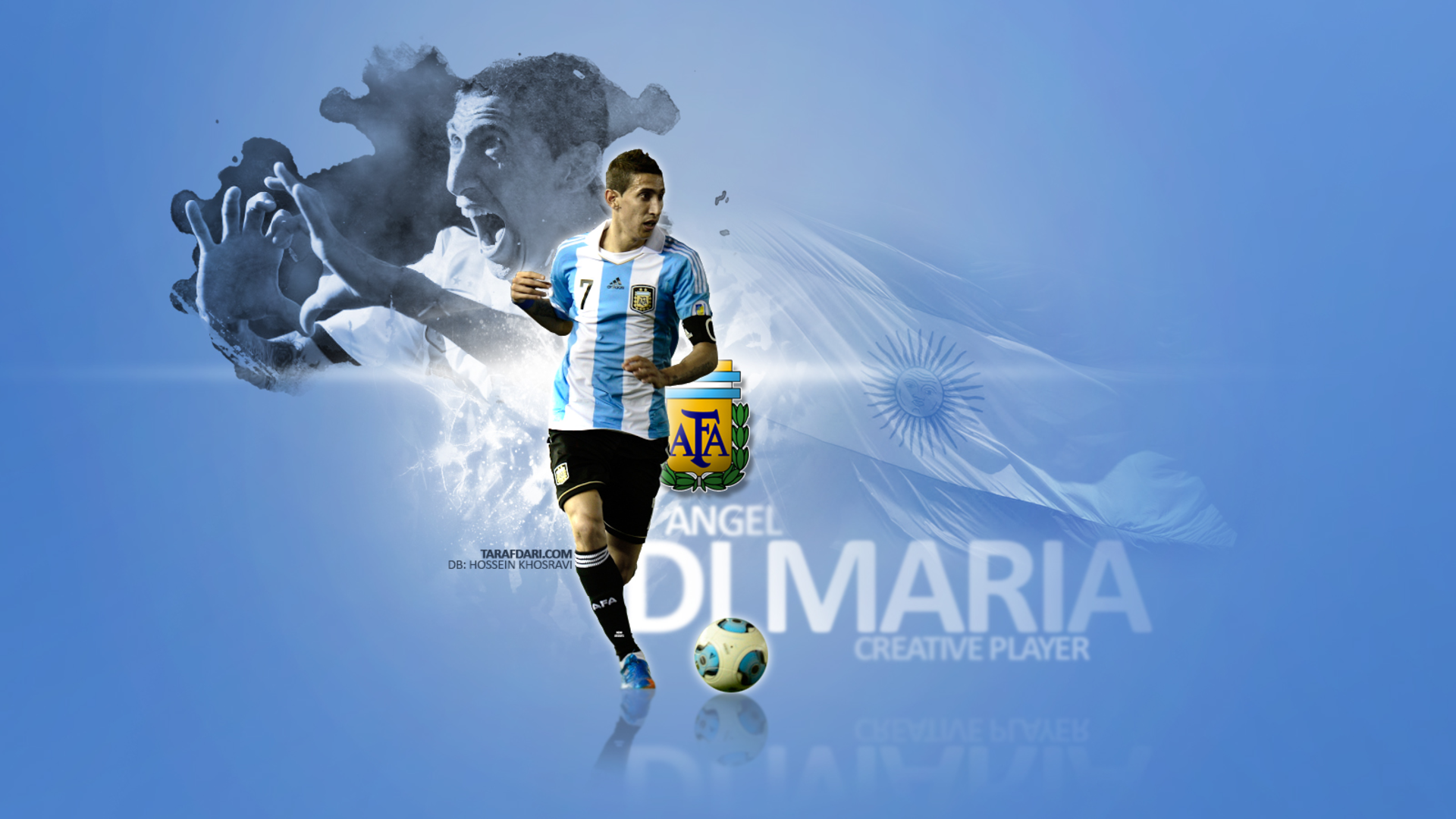 Sports Ángel Di María HD Wallpaper | Background Image