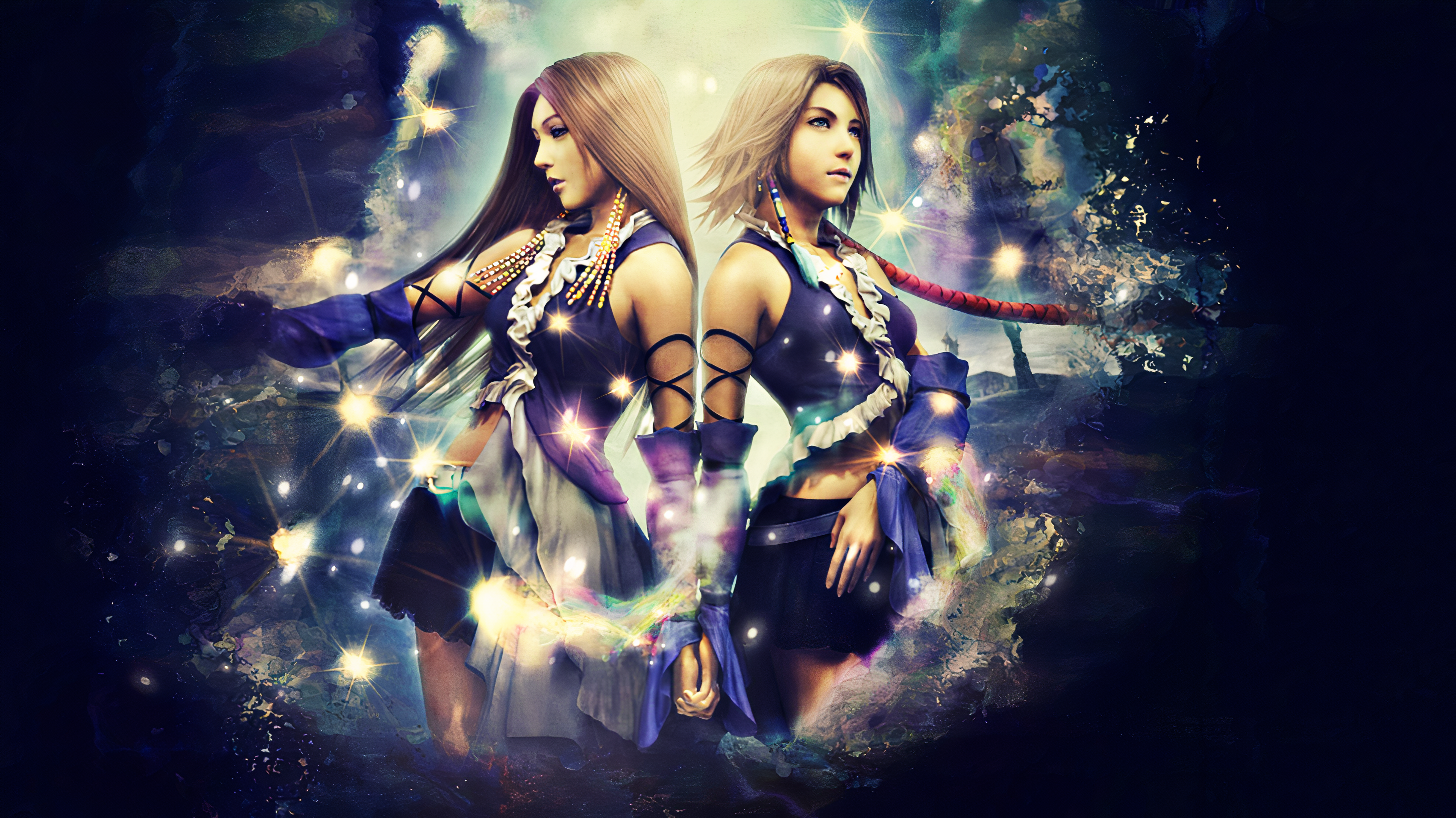 Video Game Final Fantasy X-2 HD Wallpaper | Background Image