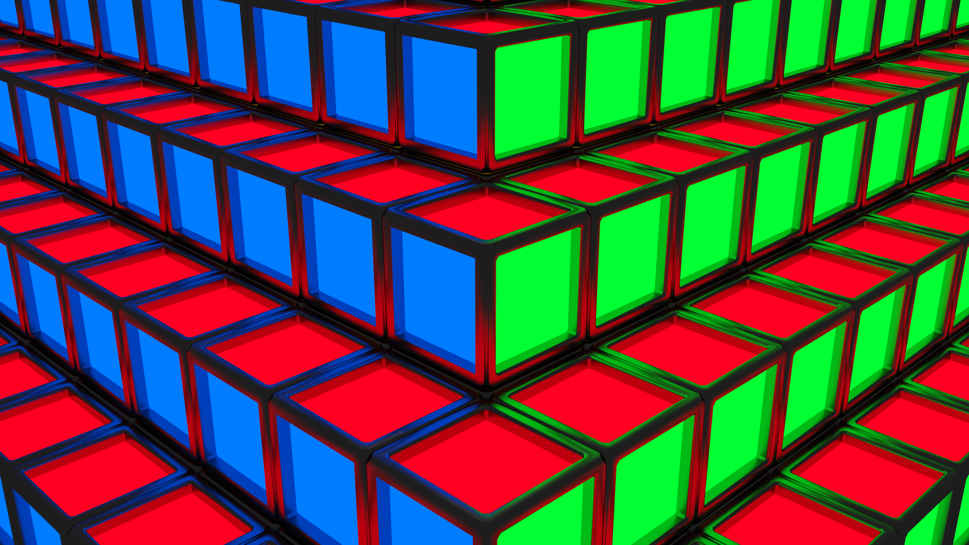 Artistic Cube HD Wallpaper | Background Image