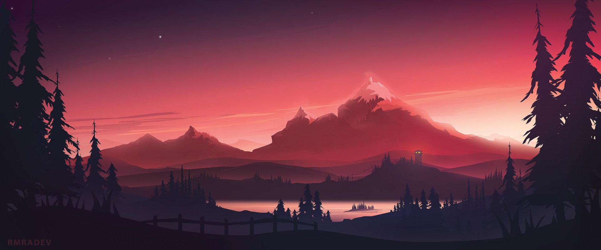 Download Artistic Landscape HD Wallpaper by rmradev | 2700x1125 ...