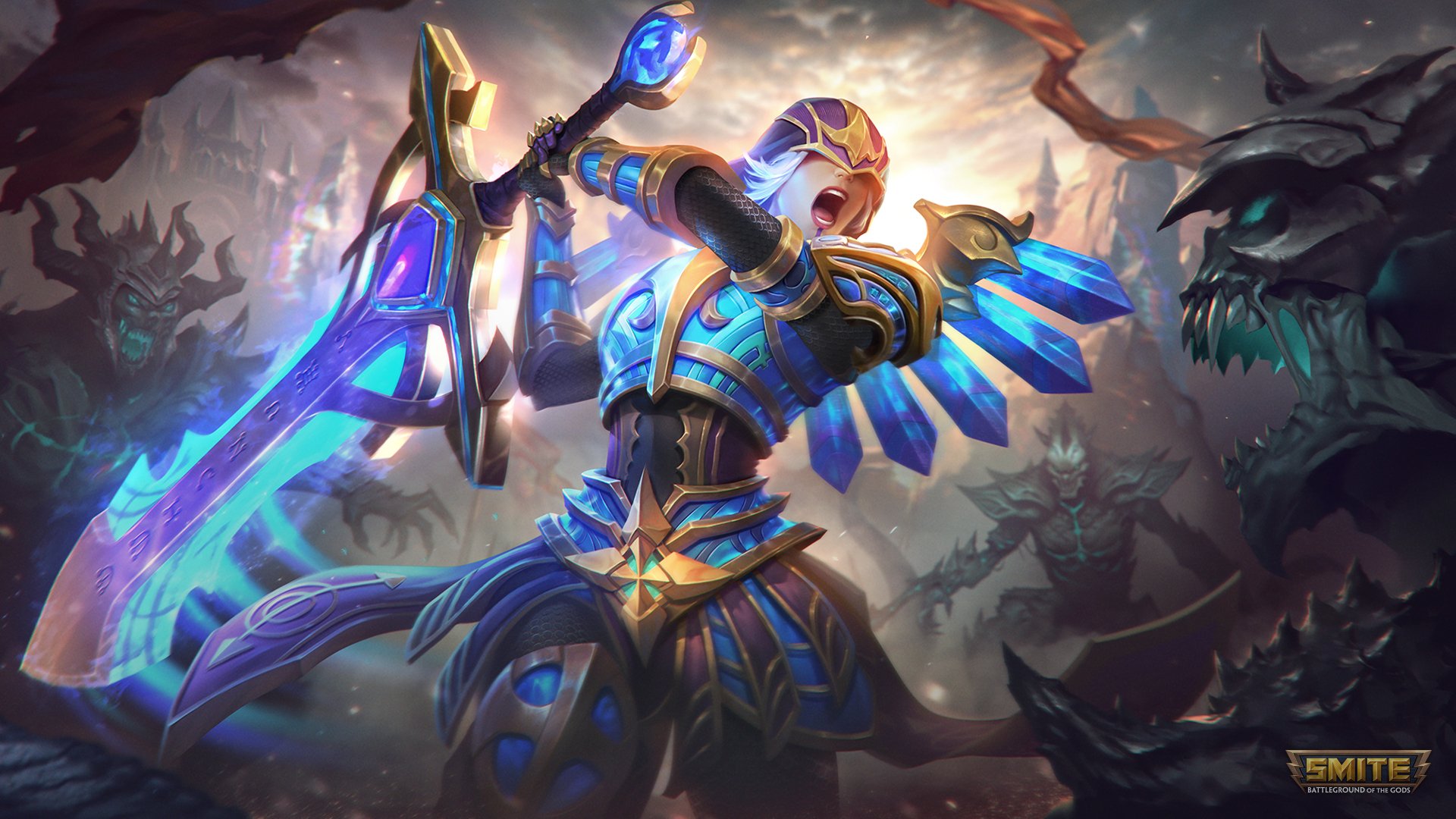 Download Nemesis (Smite) Video Game Smite 4k Ultra HD Wallpaper