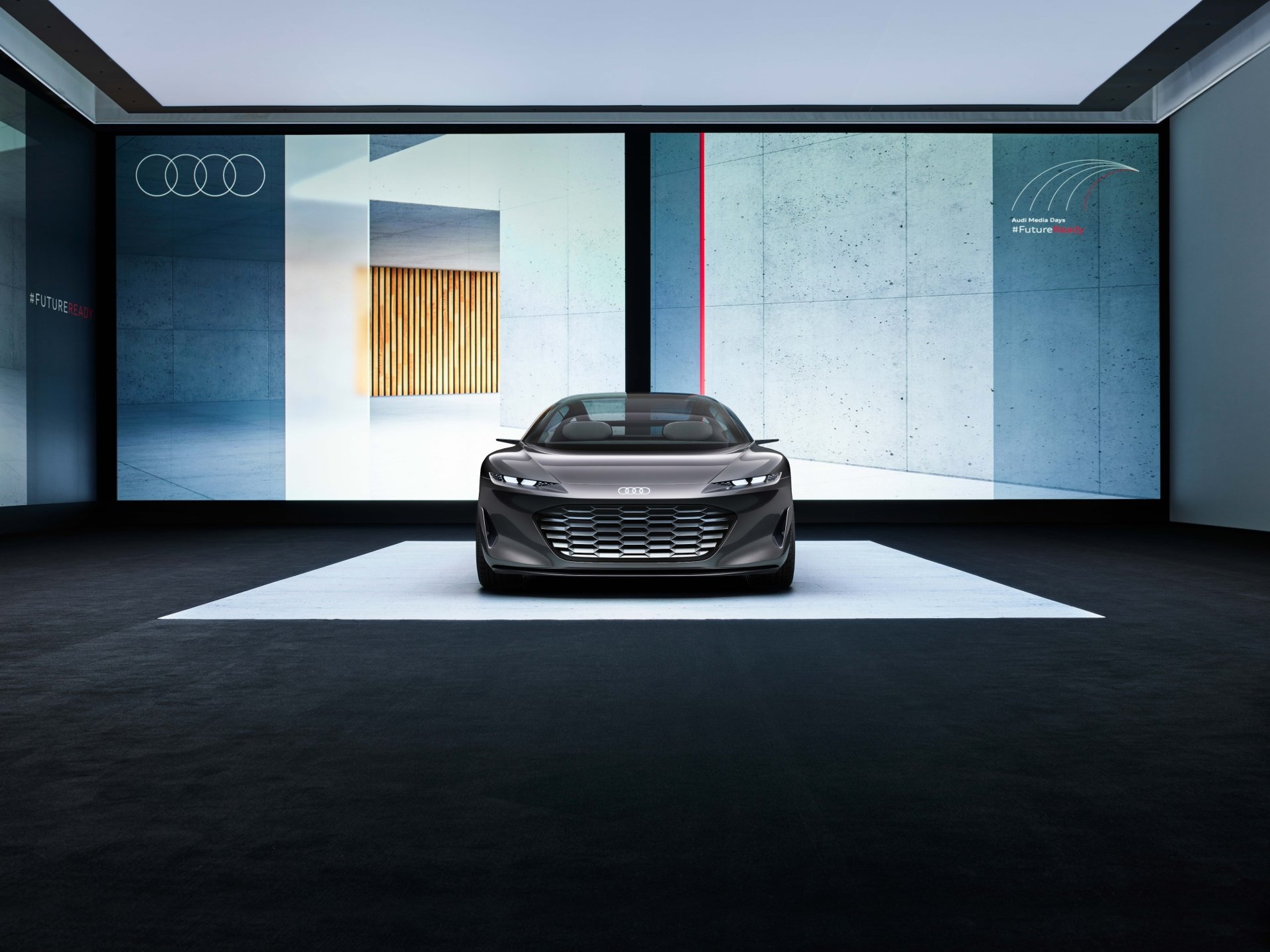 Download Electric Car Vehicle Audi Grandsphere Concept 4k Ultra HD Wallpaper