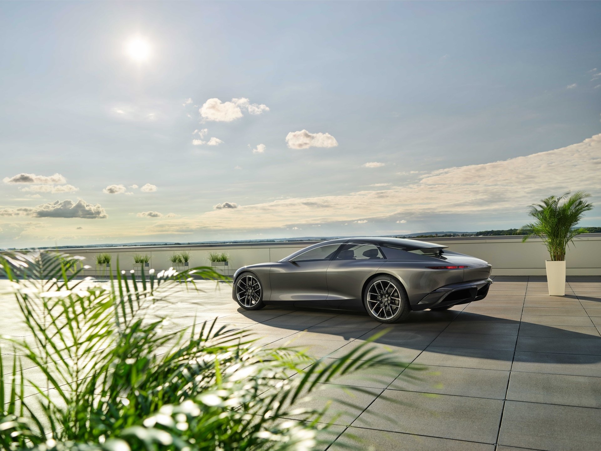 Download Electric Car Vehicle Audi Grandsphere Concept 4k Ultra HD Wallpaper