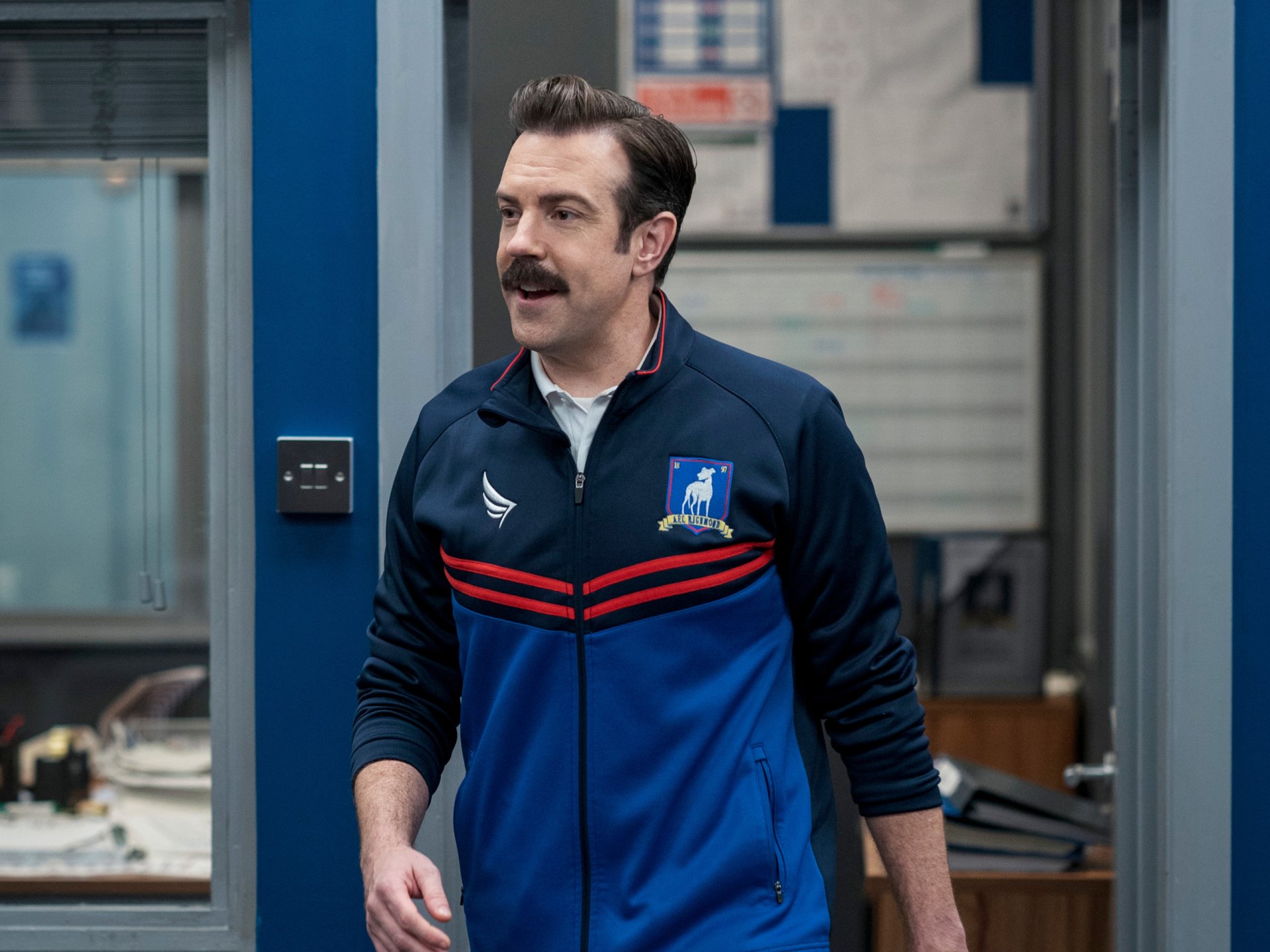 Download Jason Sudeikis TV Show Ted Lasso HD Wallpaper