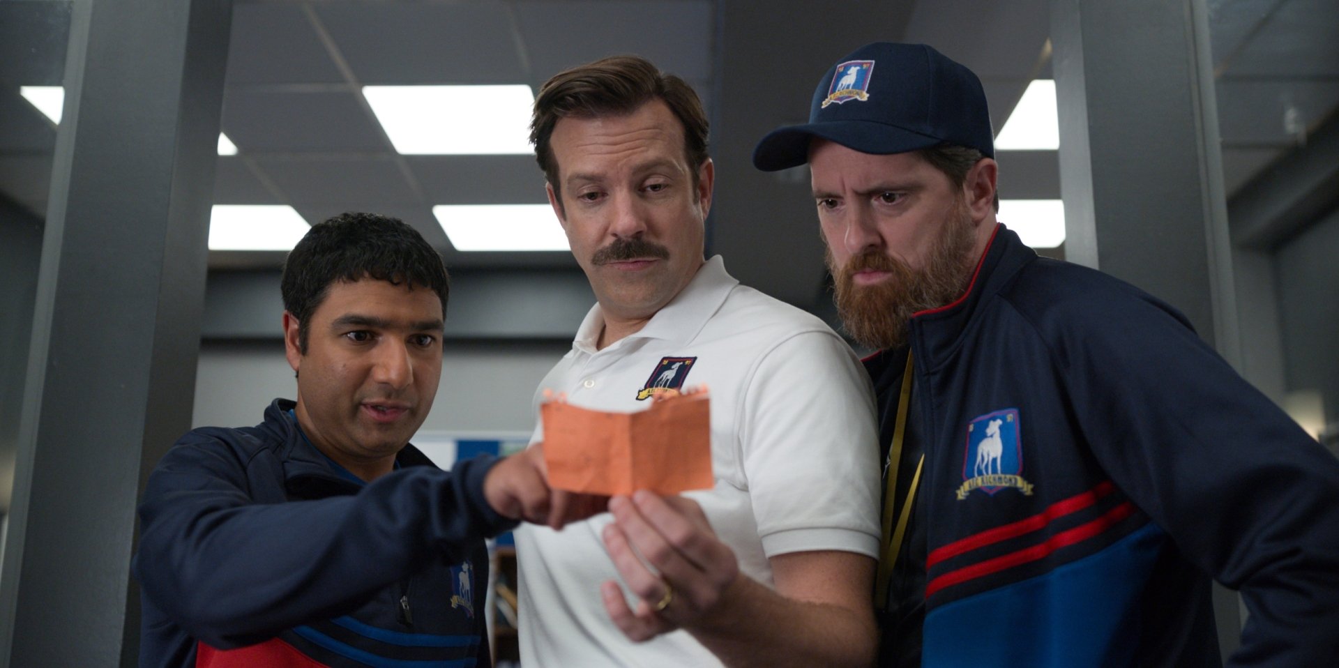 Download Nick Mohammed Brendan Hunt Jason Sudeikis TV Show Ted Lasso HD Wallpaper