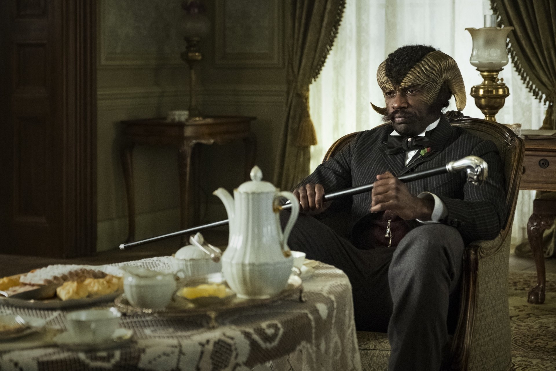 Download Agreus Astrayon David Gyasi TV Show Carnival Row HD Wallpaper