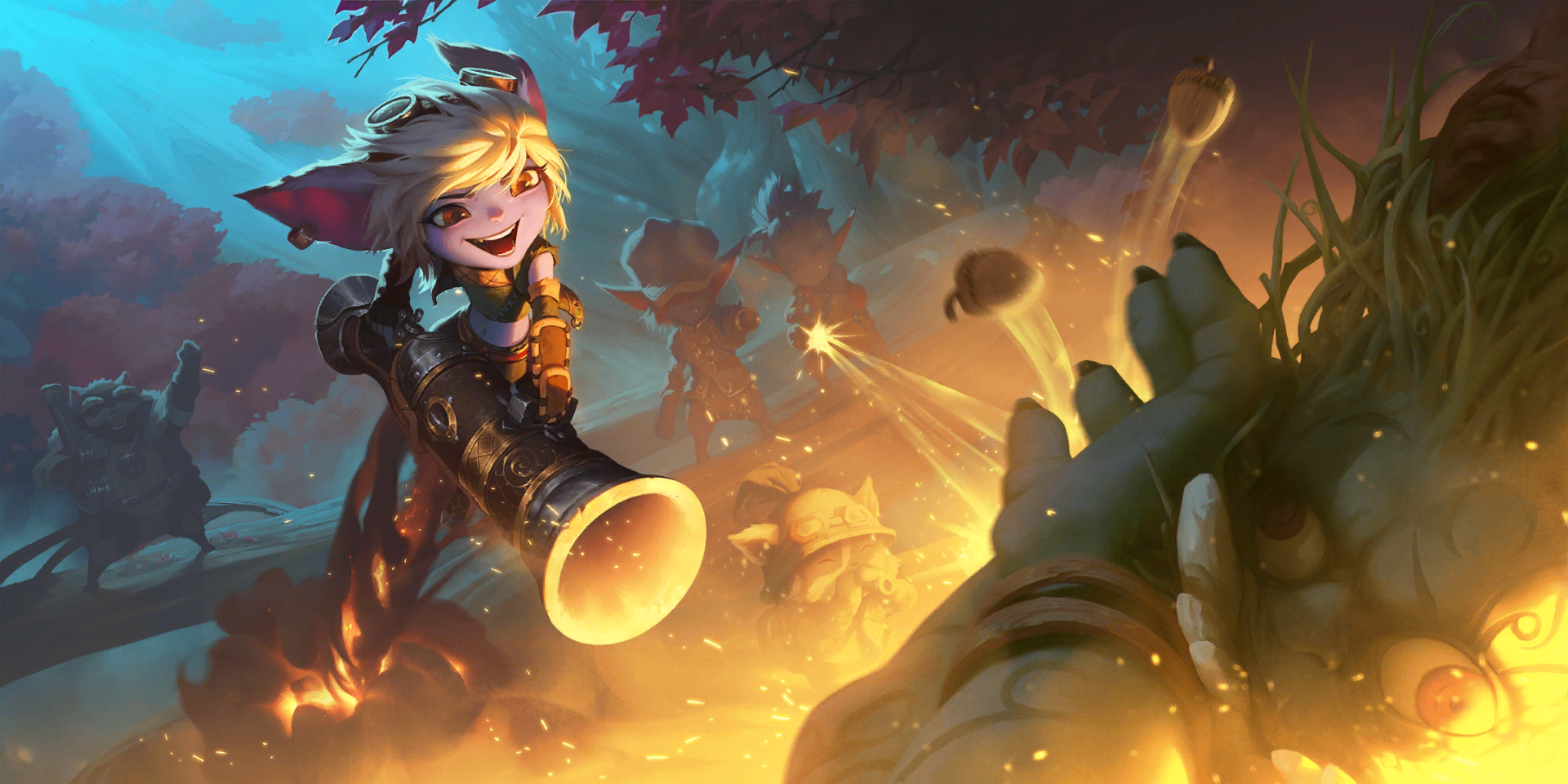 Download Tristana (League Of Legends) Video Game Legends Of Runeterra HD Wallpaper