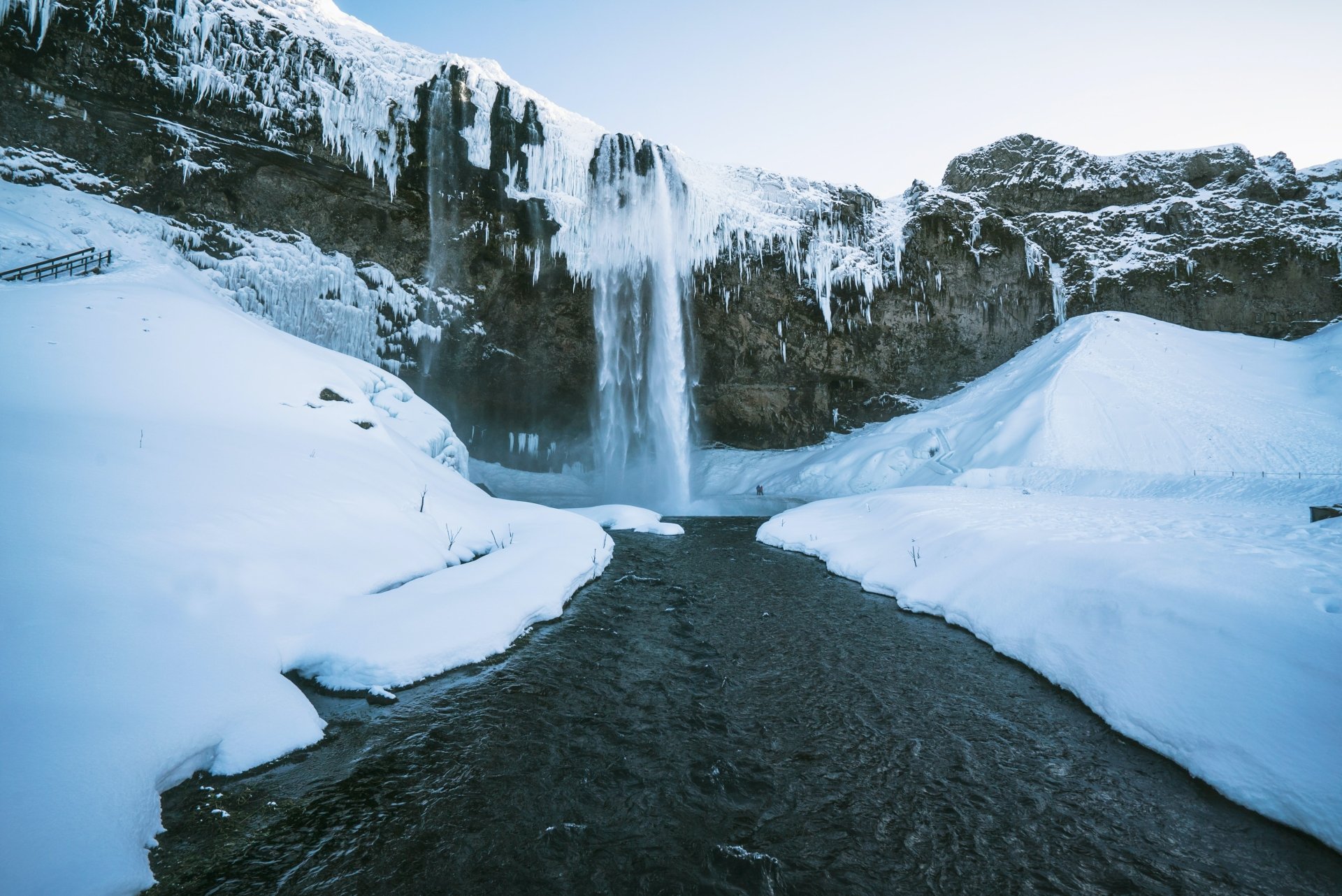Download Waterfall Nature Seljalandsfoss 4k Ultra HD Wallpaper by Jonatan Pie
