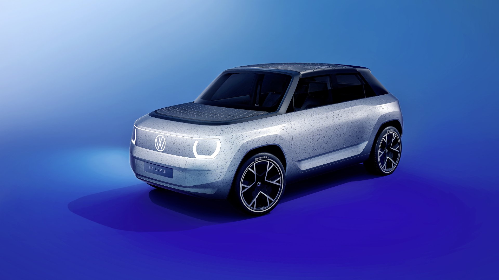 Download Concept Car Electric Car Vehicle Volkswagen I.D. LIFE 4k Ultra HD Wallpaper