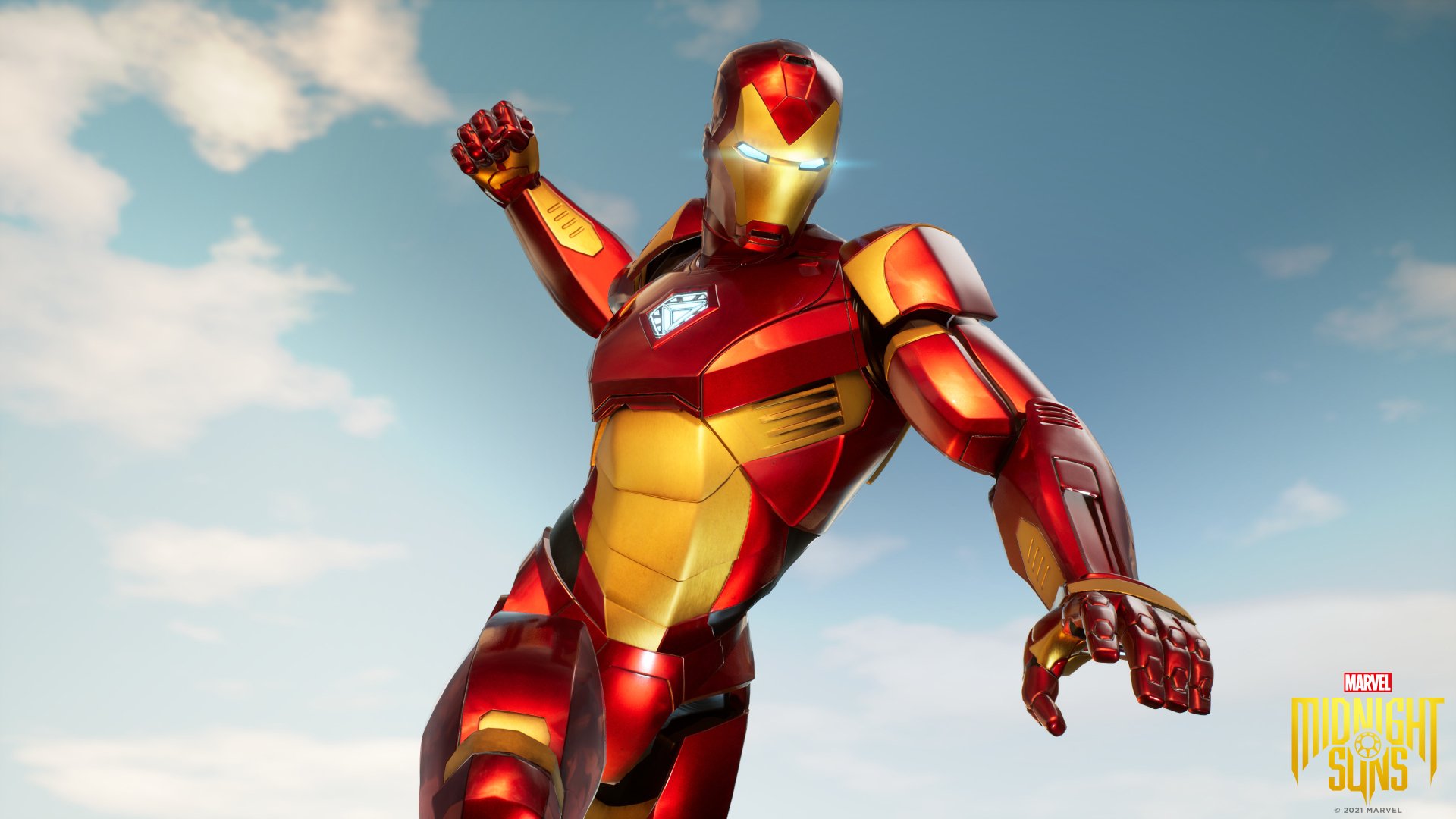 Download Iron Man Video Game Marvel's Midnight Suns 4k Ultra HD Wallpaper