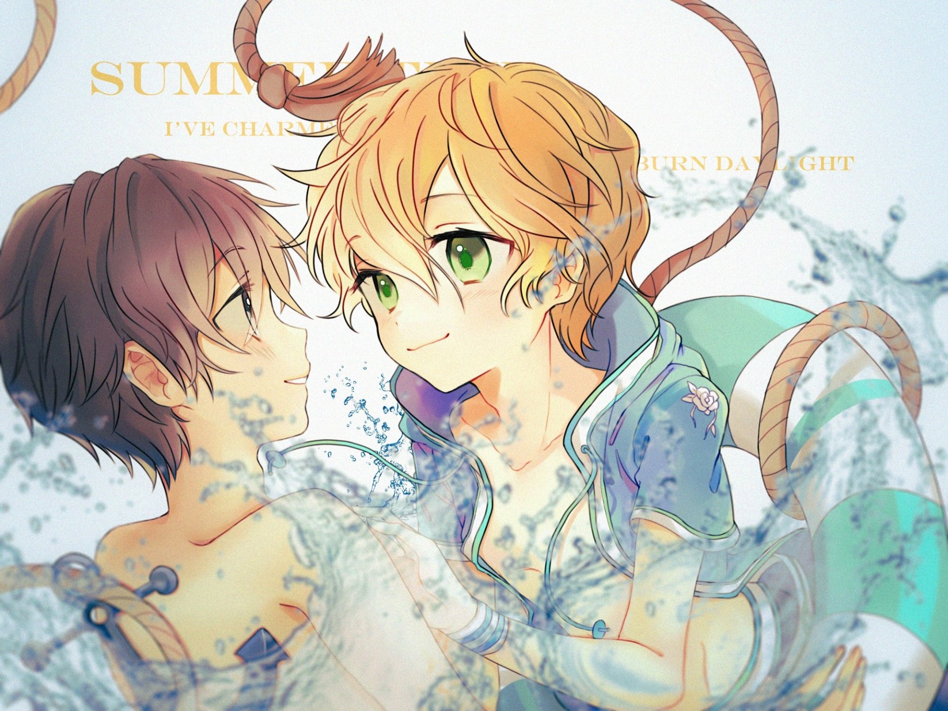 Download Eugeo (Sword Art Online) Kirito (Sword Art Online) Anime Sword Art Online: Alicization HD Wallpaper by BlackteaerBibi