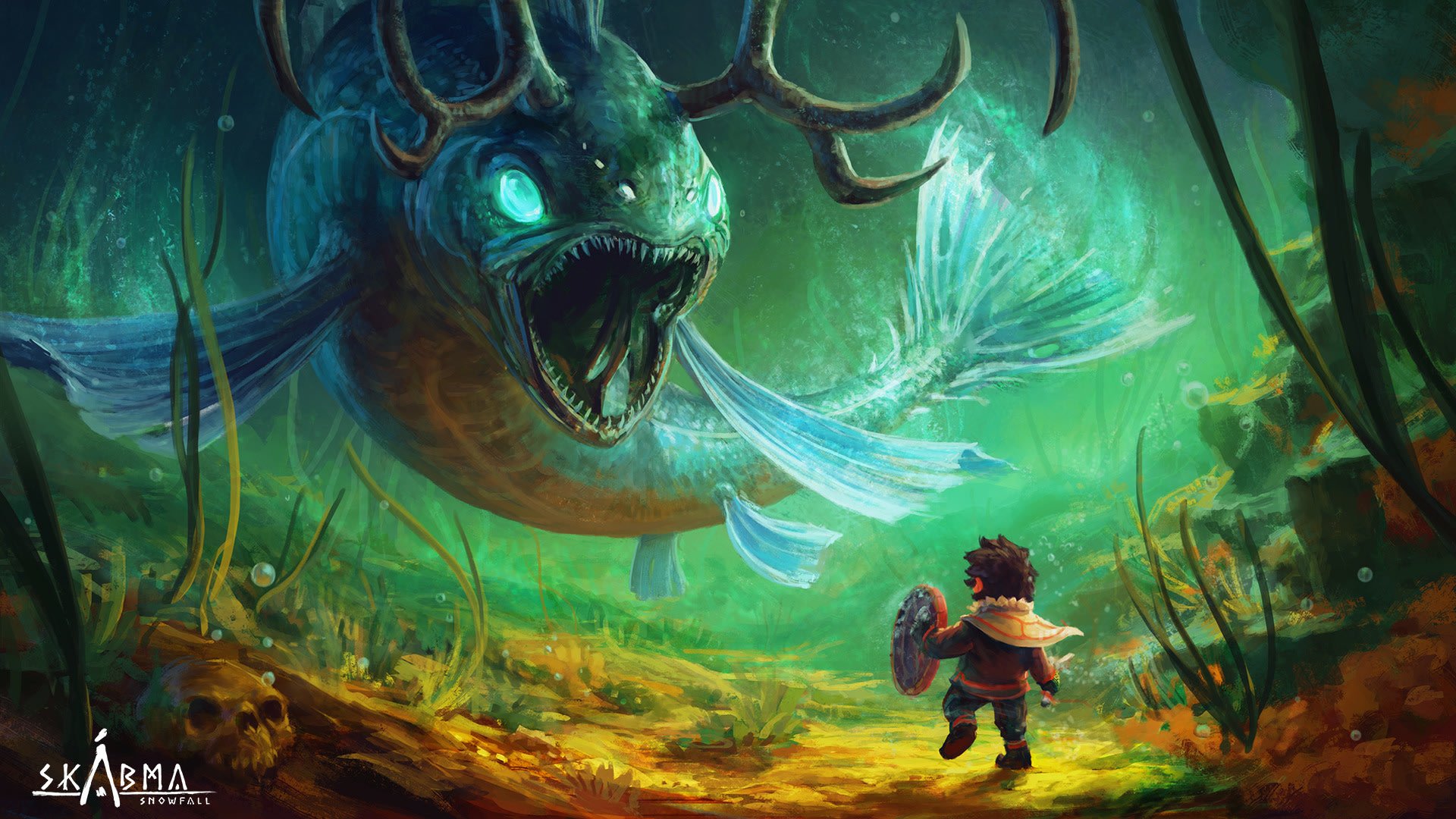 Download Video Game Skabma - Snowfall HD Wallpaper