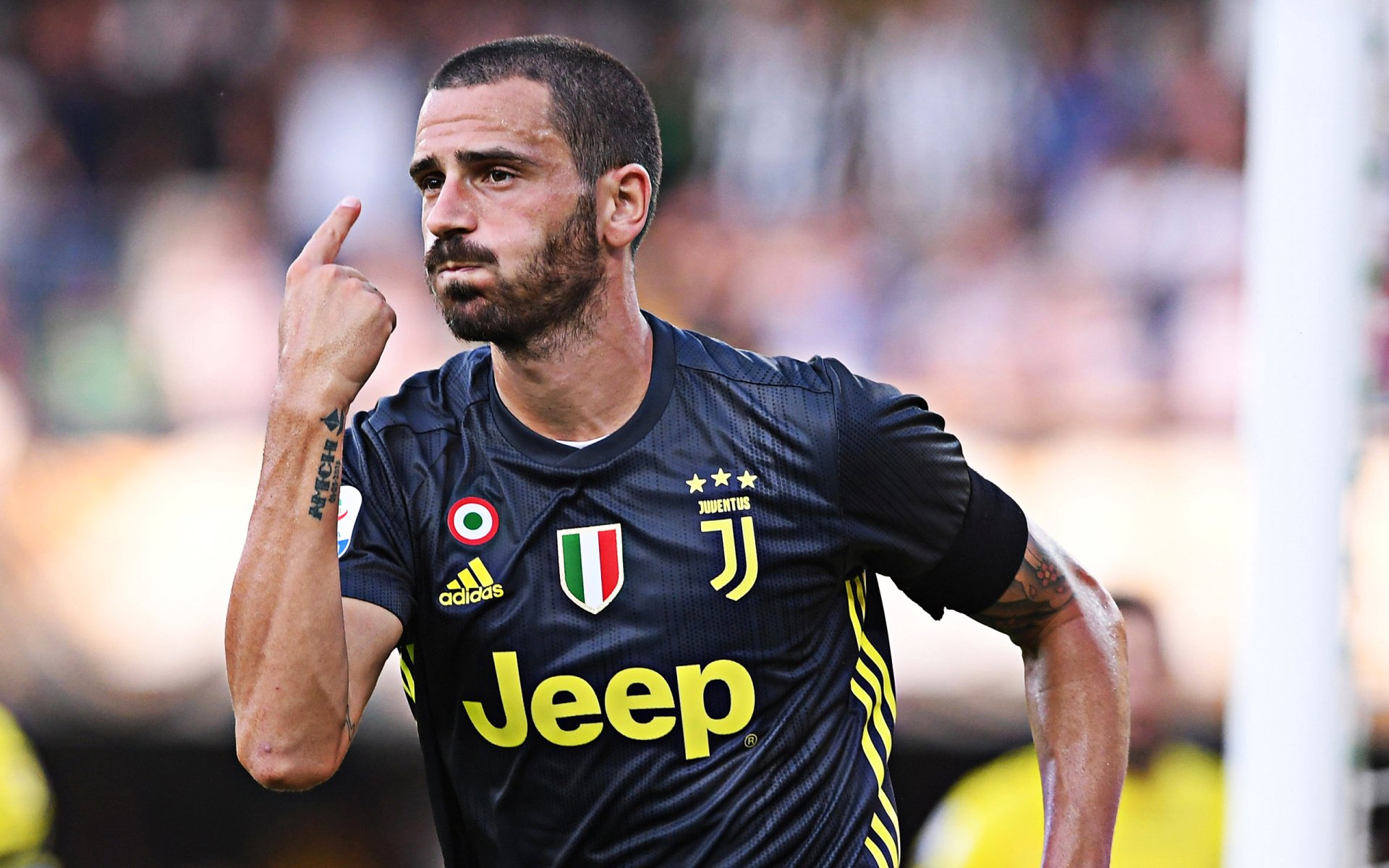 Download Juventus F.C. Leonardo Bonucci Sports HD Wallpaper