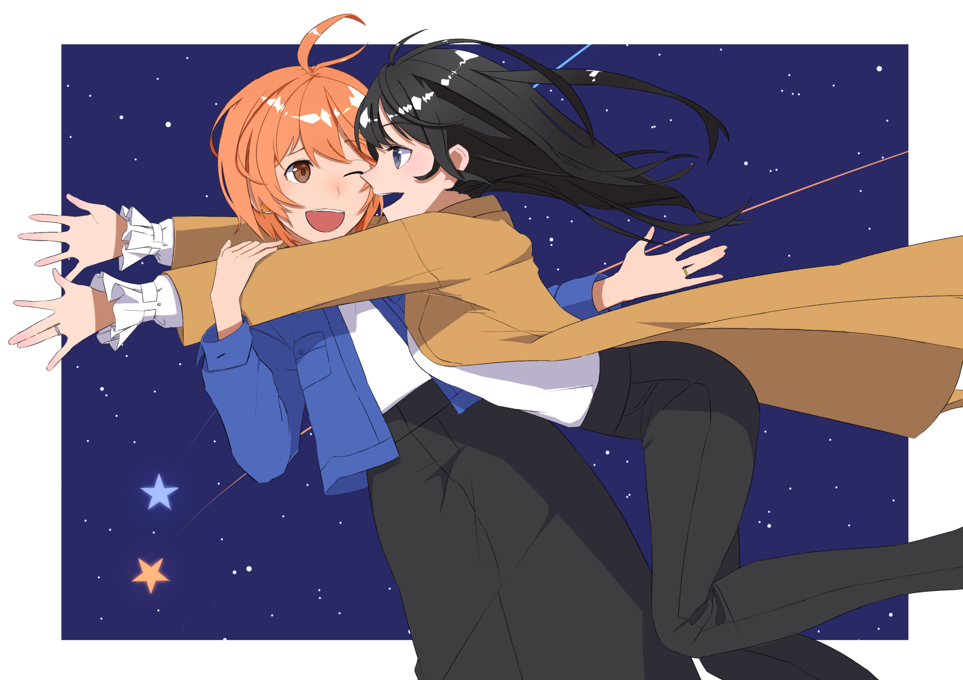 Download Touko Nanami Yuu Koito Anime Bloom Into You HD Wallpaper