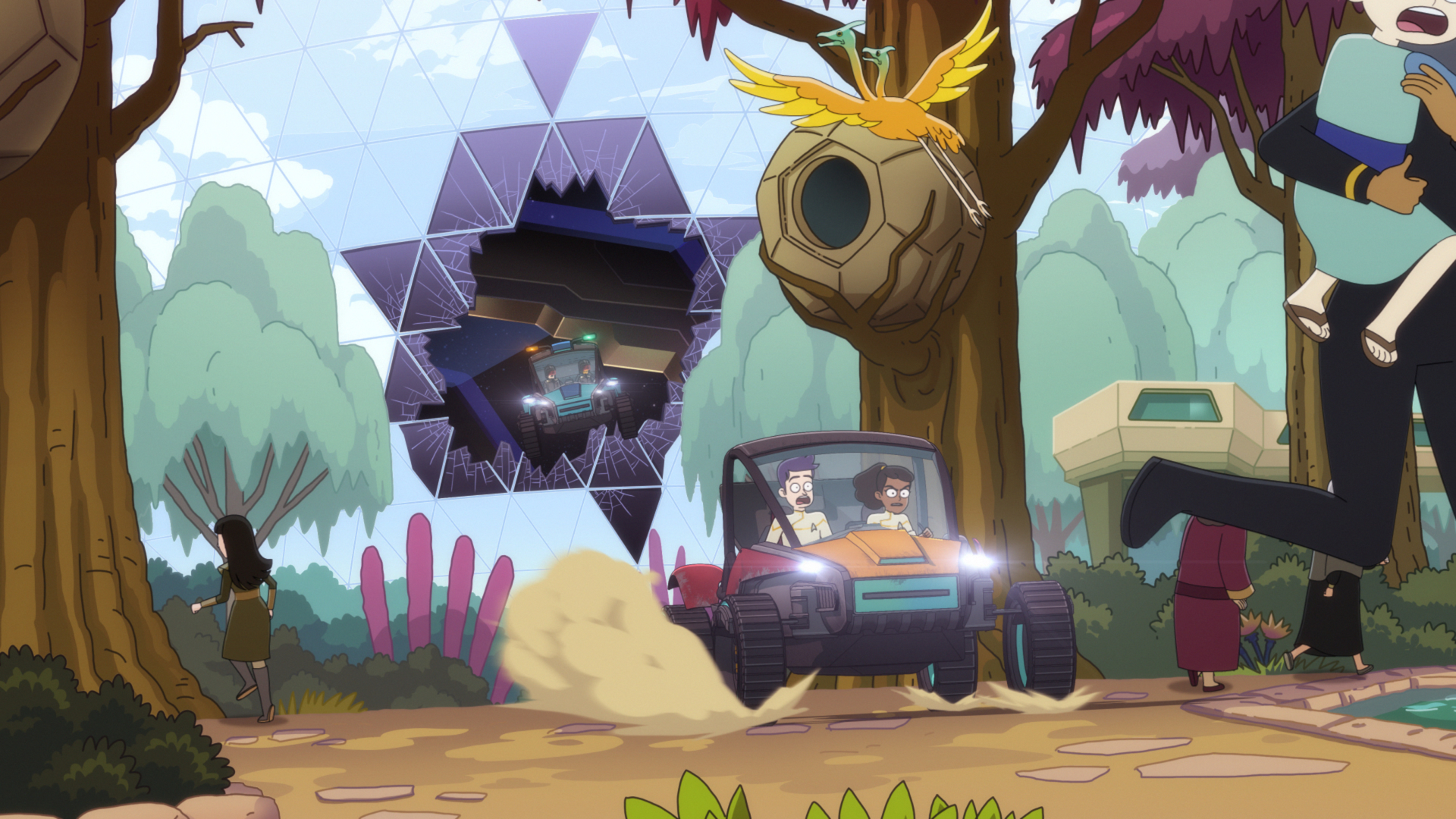 Download Beckett Mariner Brad Boimler TV Show Star Trek: Lower Decks HD Wallpaper