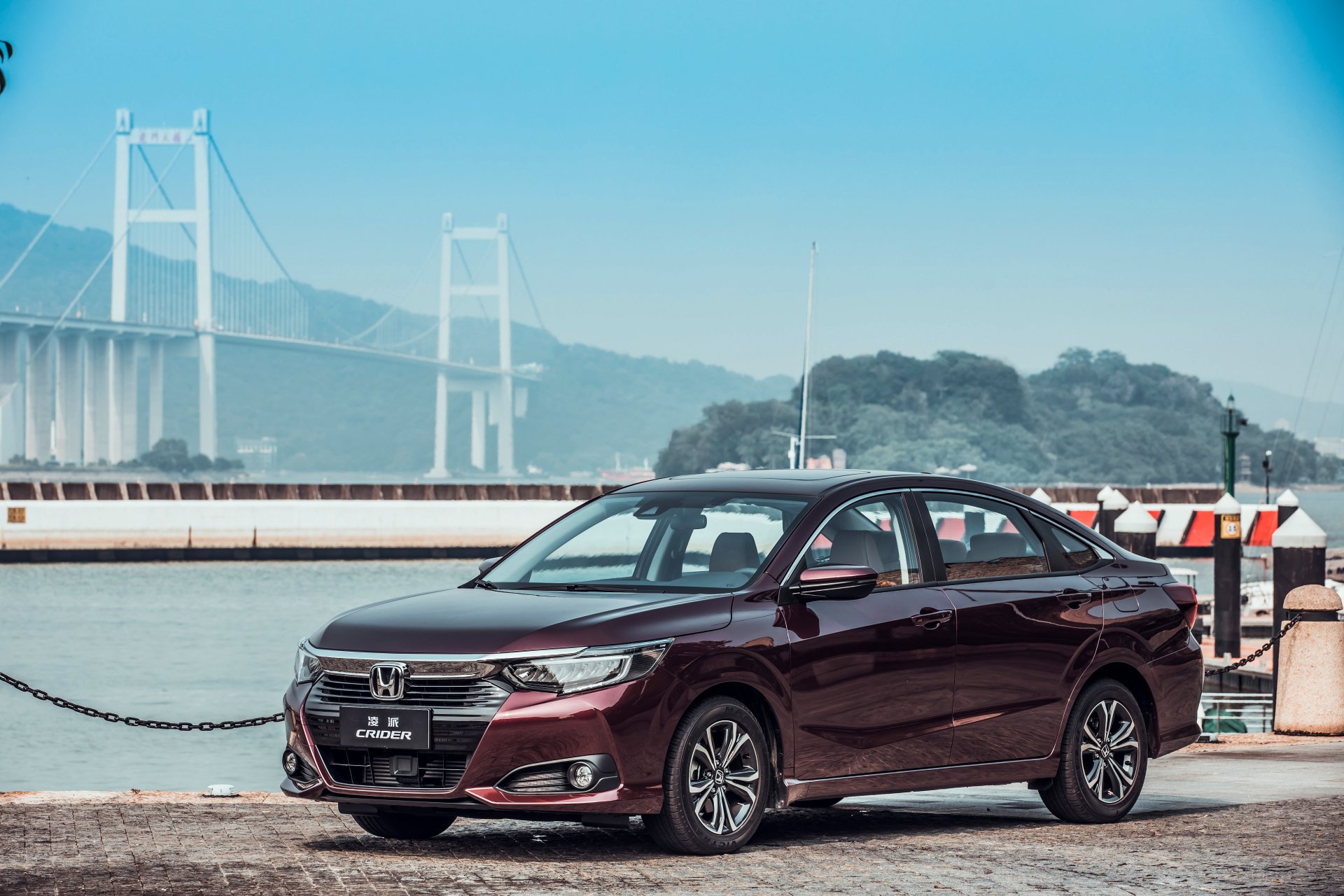 Download Compact Car Vehicle Honda Crider Sport Hybrid 4k Ultra HD Wallpaper