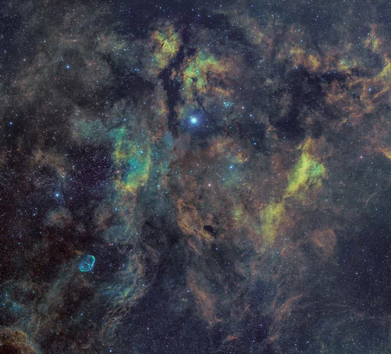  Cygnus region of the sky by Aldebaran S