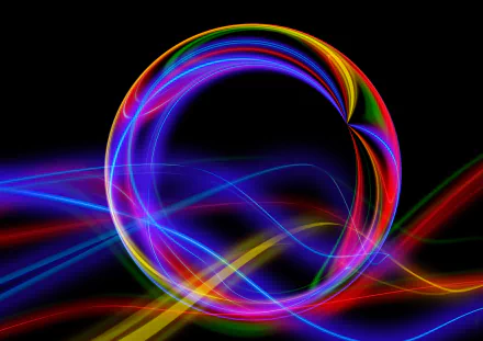 Abstract circle HD Desktop Wallpaper | Background Image