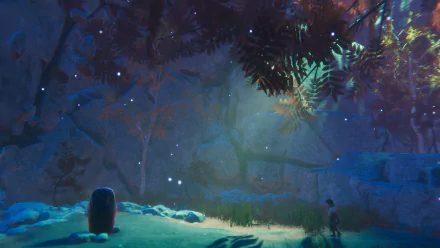 video game Skabma - Snowfall HD Desktop Wallpaper | Background Image