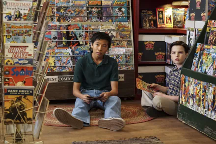 Sheldon Cooper Iain Armitage TV Show Young Sheldon HD Desktop Wallpaper | Background Image